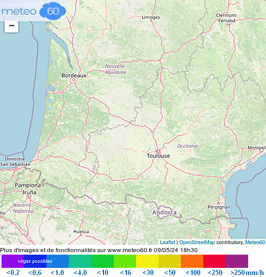 radar prÃ©cipitations
